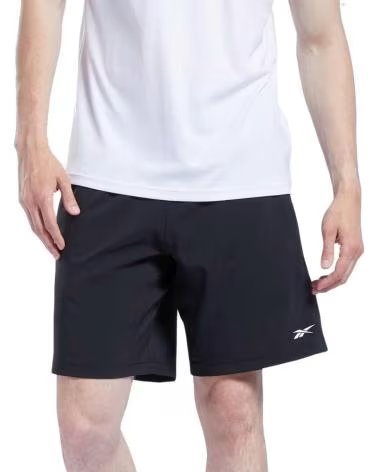 REEBOK Pantalon Corto Workout Ready en negro para hombre MULTICOLOR