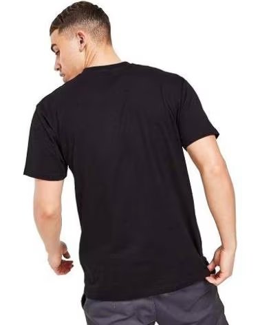 VANS OFF THE WALL T-SHIRT VANS LEFT CHEST LOGO II NERA NEGRO