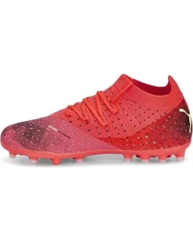 PUMA Botas De Futbol 107001-03 en rojo para ninos FIERY CORA