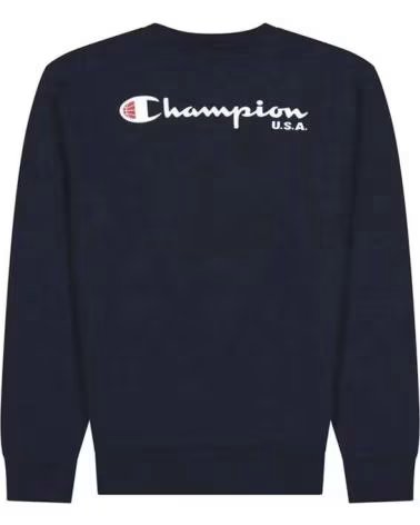 CHAMPION SUDADERA CHAMPION SIN CAPUCHA - NEGRO NEGRO