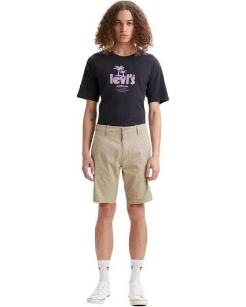 LEVIS LEVI´S CHINO TAPER SHORTS PARA HOMBRE - BEIGE BEIGE