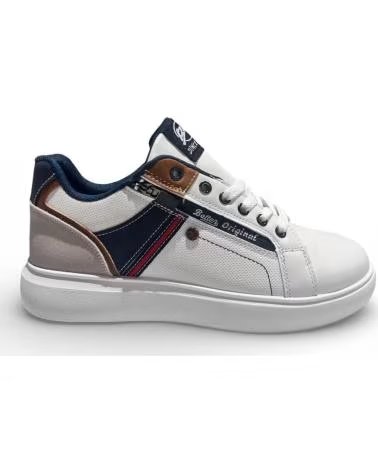 TIMBOS TIMBOS MEN´S SNEAKERS 132465 WHITE BLANCO