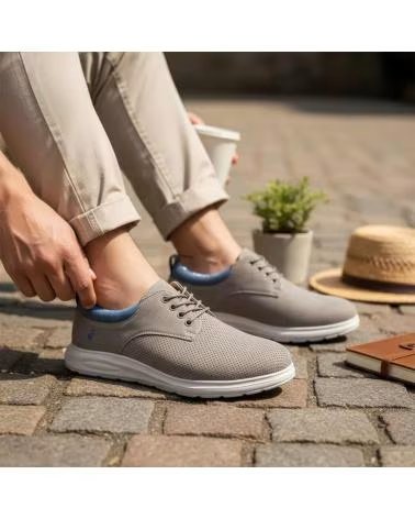 TIMBOS ZAPATO CASUAL DE HOMBRE TIMBOS 132455 GRIS GRIS