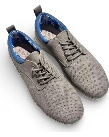 TIMBOS ZAPATO CASUAL DE HOMBRE TIMBOS 132455 GRIS GRIS