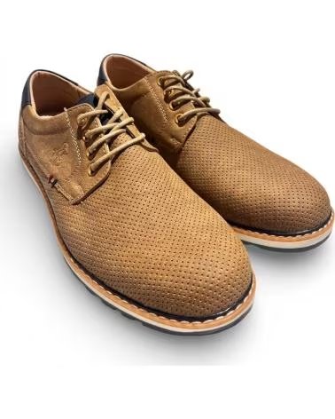 TIMBOS ZAPATO VESTIR CASUAL DE HOMBRE TIMBOS CAMEL - MODELO 132452 MARRóN