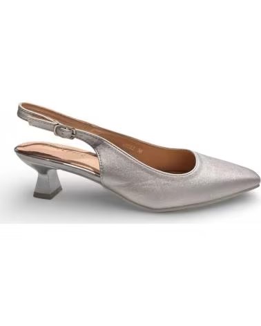 TIMBOS SAPATOS DE SALTO PRATEADOS TIMBOS 132422 PARA MULHER PLATEADO
