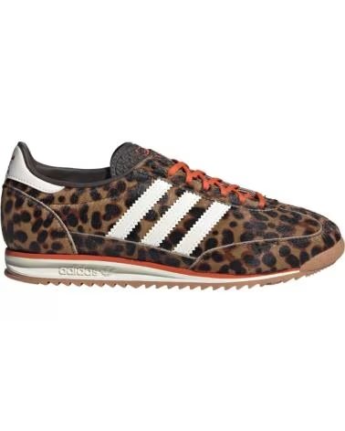 ADIDAS TÊNIS ADIDAS SL 72 OG ESTAMPA DE LEOPARDO MULTICOLOR