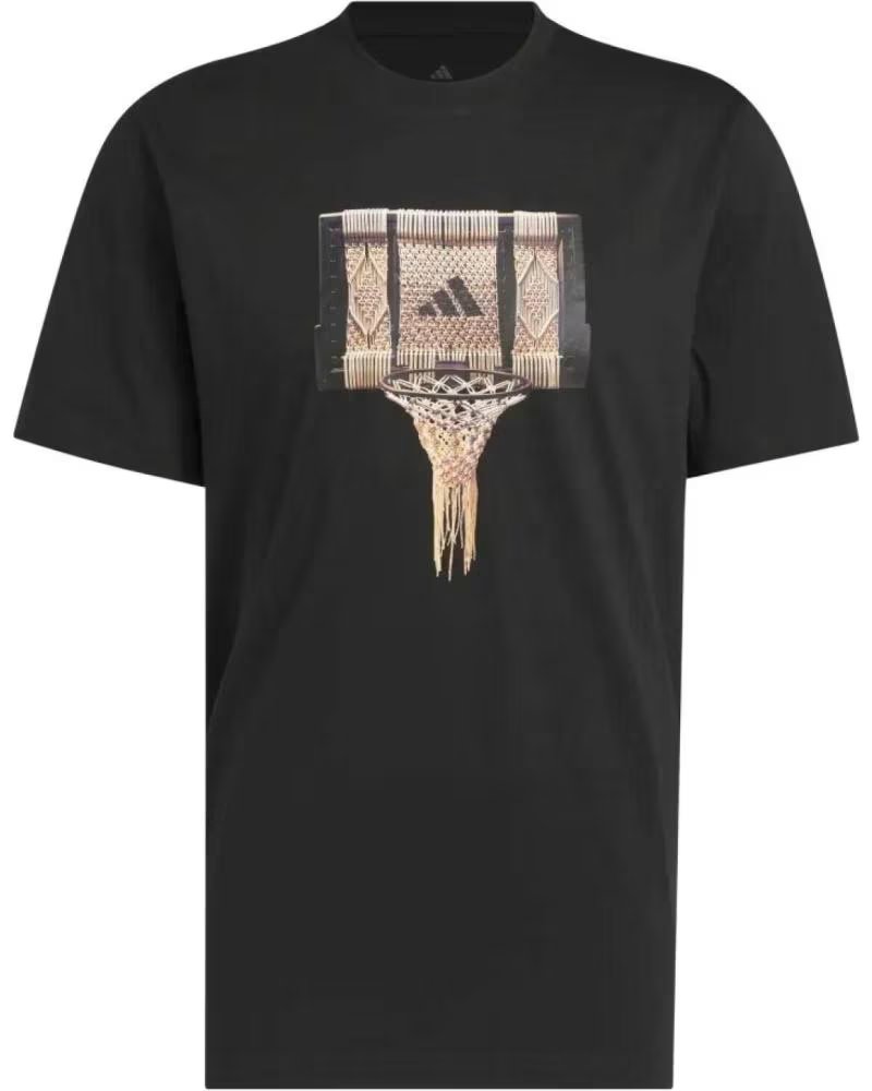 ADIDAS CAMISETA DE MANGA CORTA JV8432 EN NEGRO PARA UNISEX