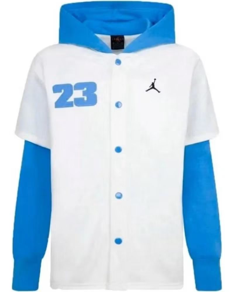 JORDAN JORDAN HBR BASEBALL UNC JUNIOR 23 SWEATSHIRT 1