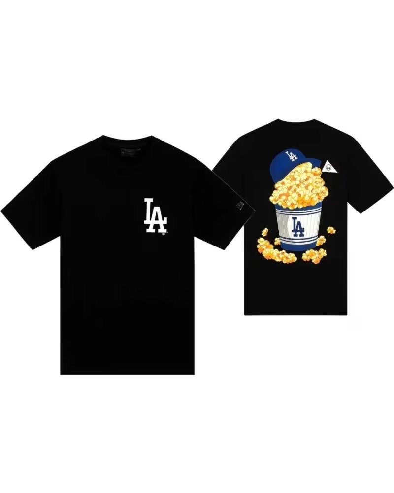 NEW ERA CAMISETA NEW ERA MLB DODGERS FOOD GRAPHIC OVERSIZED NEGRA 1