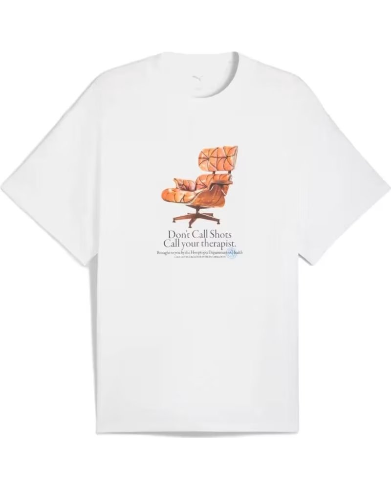 PUMA CAMISETA HOOPTOPIAN HEALTH BLANCA 1