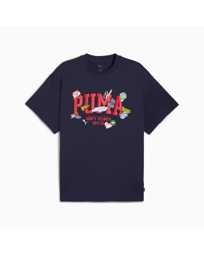 PUMA PUMA HOOPERHOTLINE 2 STICKER PACK T-SHIRT FOR MEN 1
