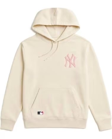 NEW ERA MOLETOM NEW ERA NEW YORK YANKEES NY MLB BEGE 1