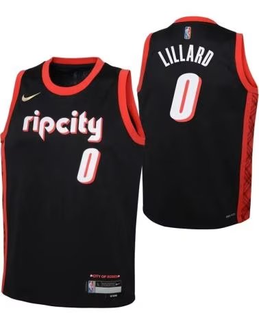 NIKE CAMISETA DAMIAN LILLARD PORTLAND TRAIL BLAZERS MIXTAPE SWING 1