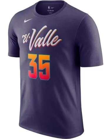 NIKE NIKE T-SHIRT KEVIN DURANT PHOENIX SUNS EL VALLE NBA 1
