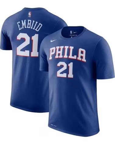 NIKE NIKE NBA JOEL EMBIID PHILADELPHIA 76ERS #21 HERREN T-SHIRT 1
