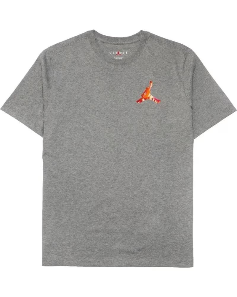 JORDAN JORDAN JUMPMAN 3D GRAPHIC T-SHIRT GREY 1