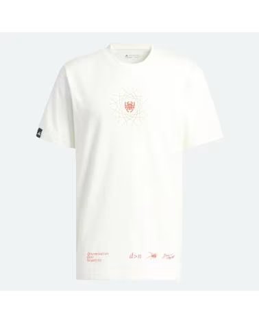 ADIDAS CAMISETA DE MANGA CORTA II7786 EN BLANCO PARA HOMBRE