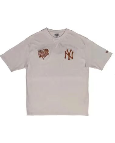 NEW ERA CAMISETA NEW YORK YANKEES WORLD SERIES PATCH OVERSIZED - WHI CAMISETA NEW YORK YANKEES WORLD SERIES PATCH OVERSIZED - WH