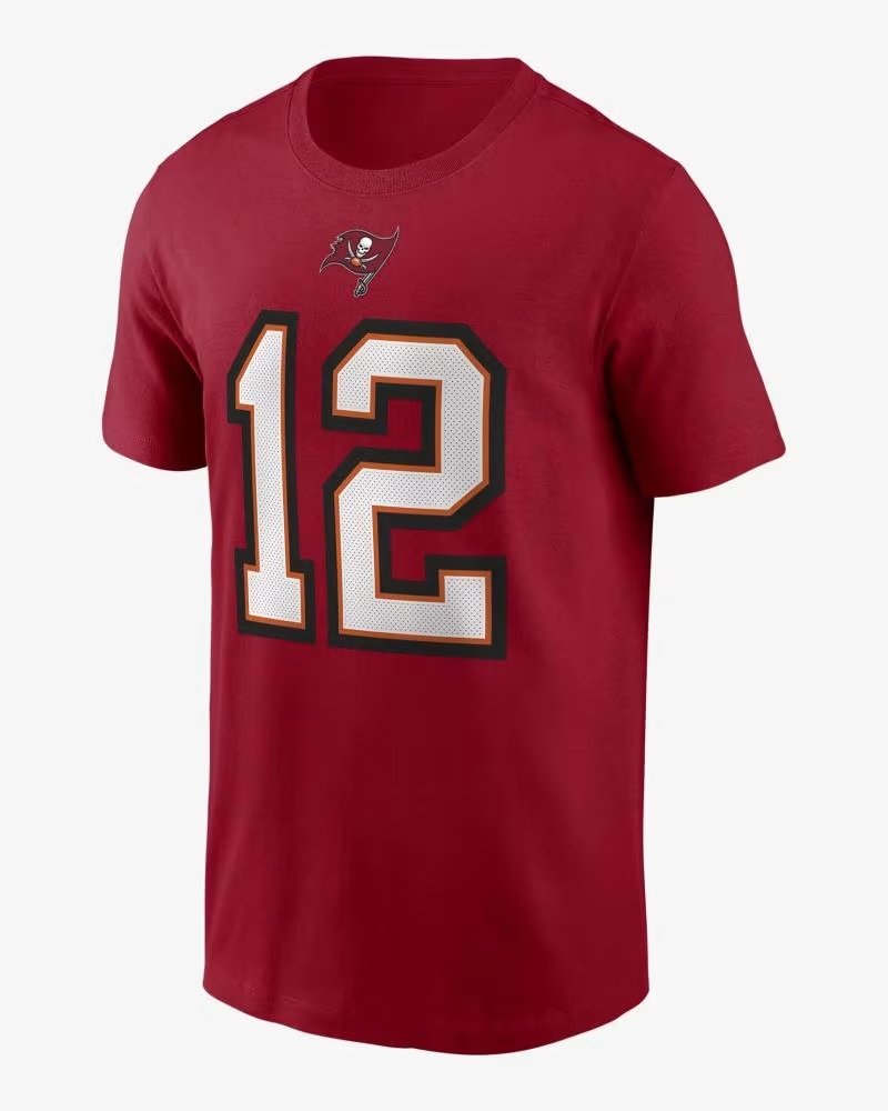 NIKE NIKE NFL T-SHIRT TOM BRADY TAMPA BAY BUCCANEERS #12 1