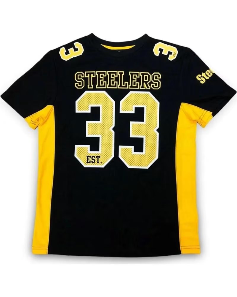 FANATICS T-SHIRT FANATICS PITTSBURGH STEELERS NUMÉRO 33 FRANCHISE POLYESTHER 1