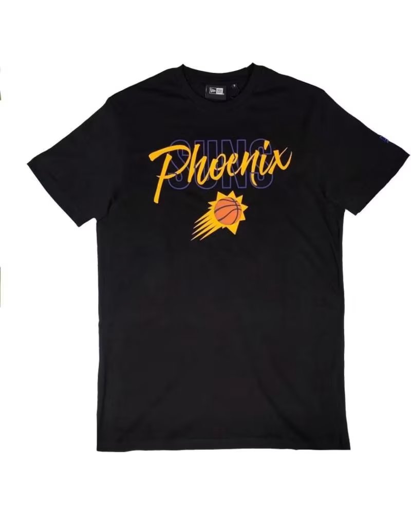 NEW ERA CAMISETA MANGA CURTA NEW ERA PHOENIX SUNS SCRIPT PRETO 1