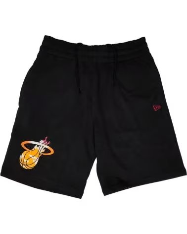 NEW ERA SHORT NEW ERA MIAMI HEAT NBA SKY PRINT PRETO 1