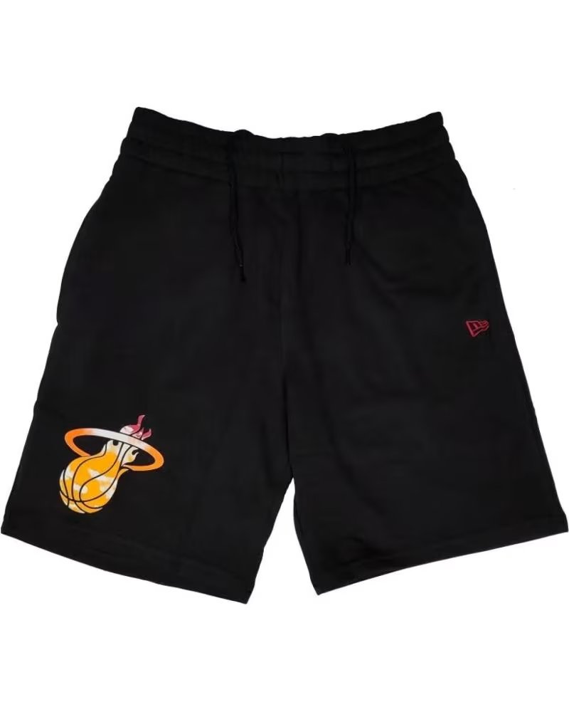 NEW ERA SHORT NEW ERA MIAMI HEAT NBA SKY PRINT PRETO 1