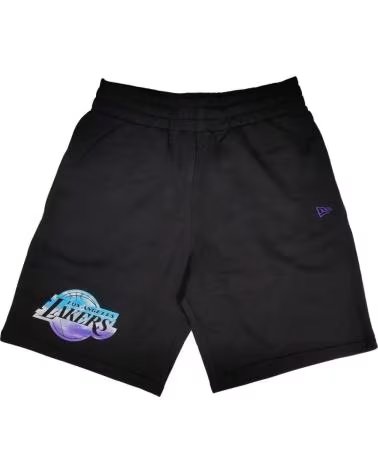 NEW ERA SHORT NEW ERA NBA LOS ANGELES LAKERS SKY PRINT PRETO 1