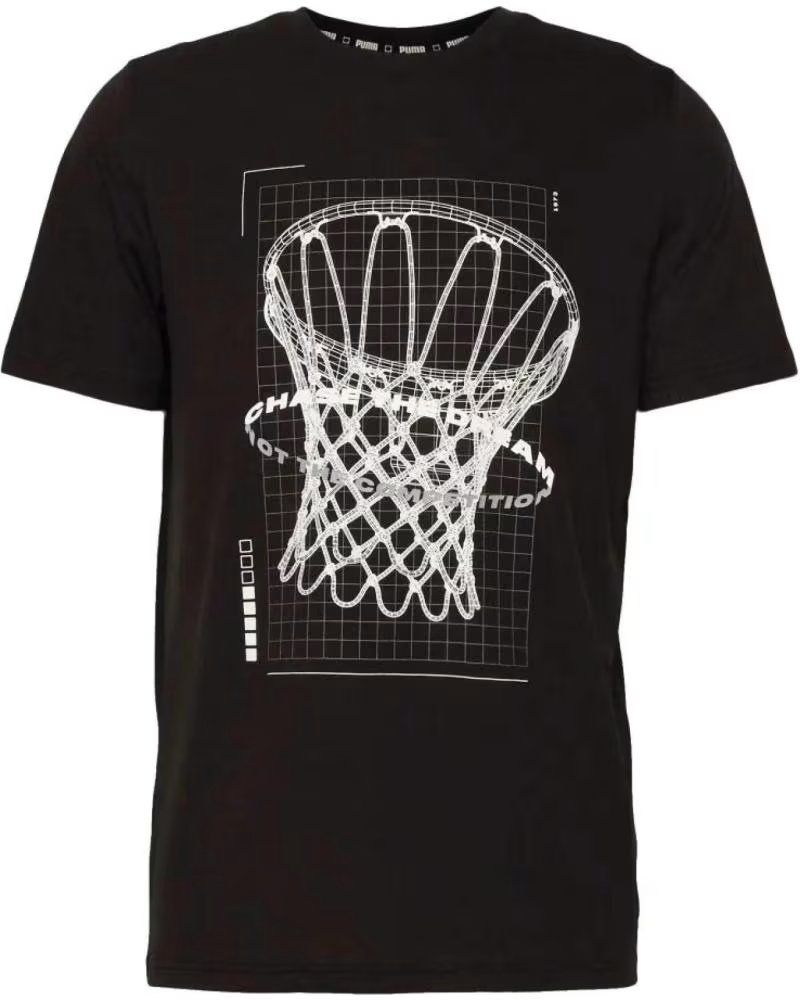 PUMA CAMISETA DE MANGA CORTA 538579-01 EN NEGRO PARA HOMBRE