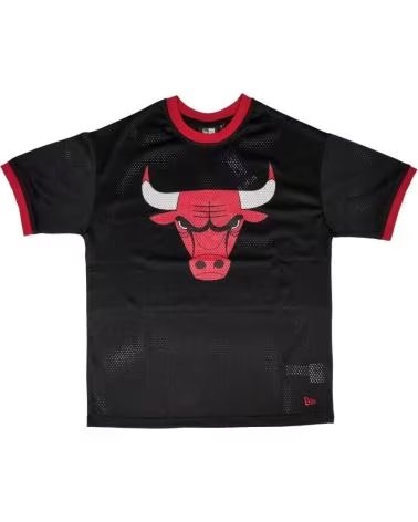 NEW ERA CAMISETA OVERSIZED NEW ERA CHICAGO BULLS NBA TEAM LOGO PRETA 1