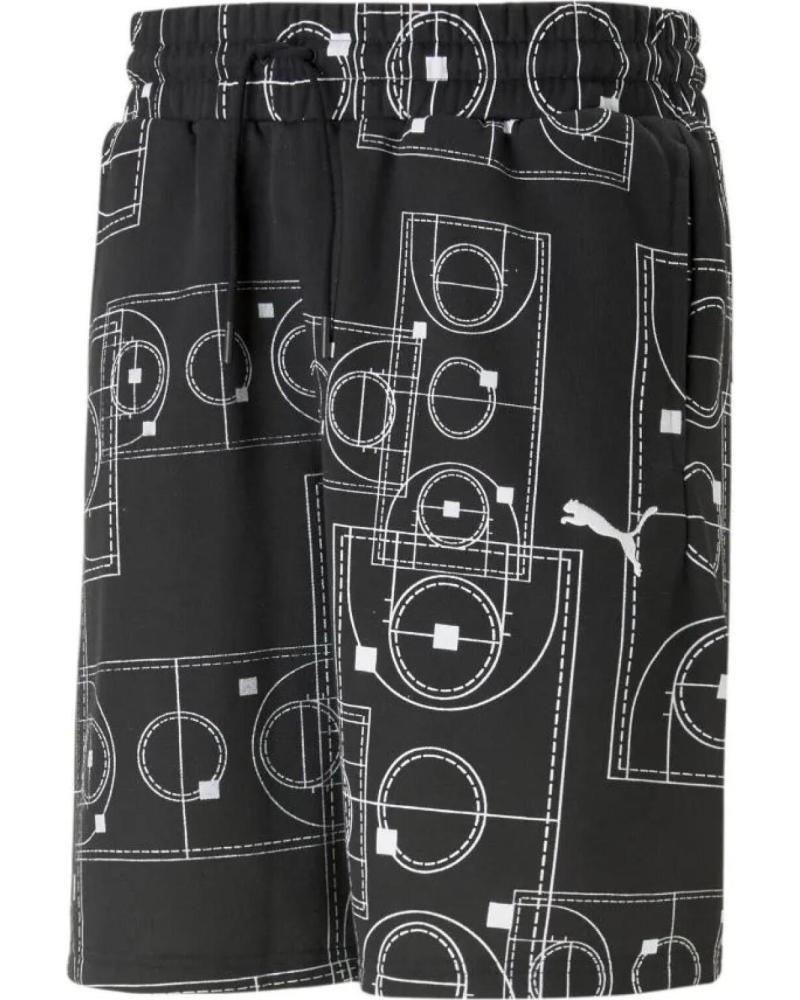 PUMA PUMA SHORTS COURTSIDE BOOSTER GRAPHIC NEGRO 1