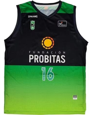 SPALDING CAMISETA DE BALONCESTO SPALASMUJOVE01-GV EN VERDE PARA HOMBR