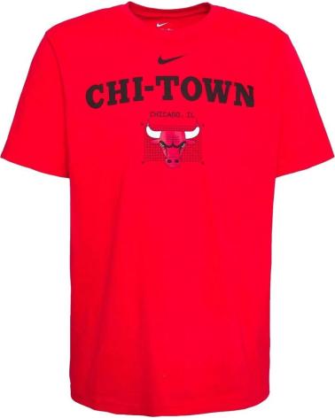 NIKE CAMISETA NIKE CHICAGO BULLS ESSENTIAL CITY MANGA CORTA HOMBRE 1