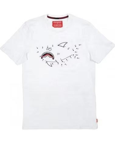SPRAYGROUND CAMISETA DE MANGA CORTA SP118 EN BLANCO PARA HOMBRE