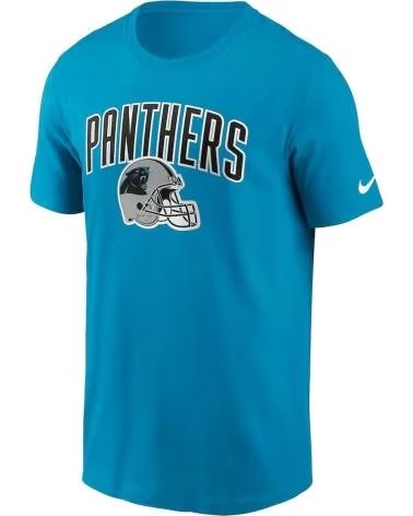NIKE CAMISETA NIKE NFL CAROLINA PANTHERS TEAM HELMET 1