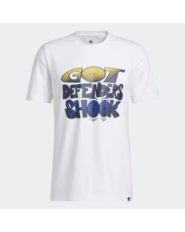 ADIDAS CAMISETA DE MANGA CORTA HL0089 EN BLANCO PARA HOMBRE