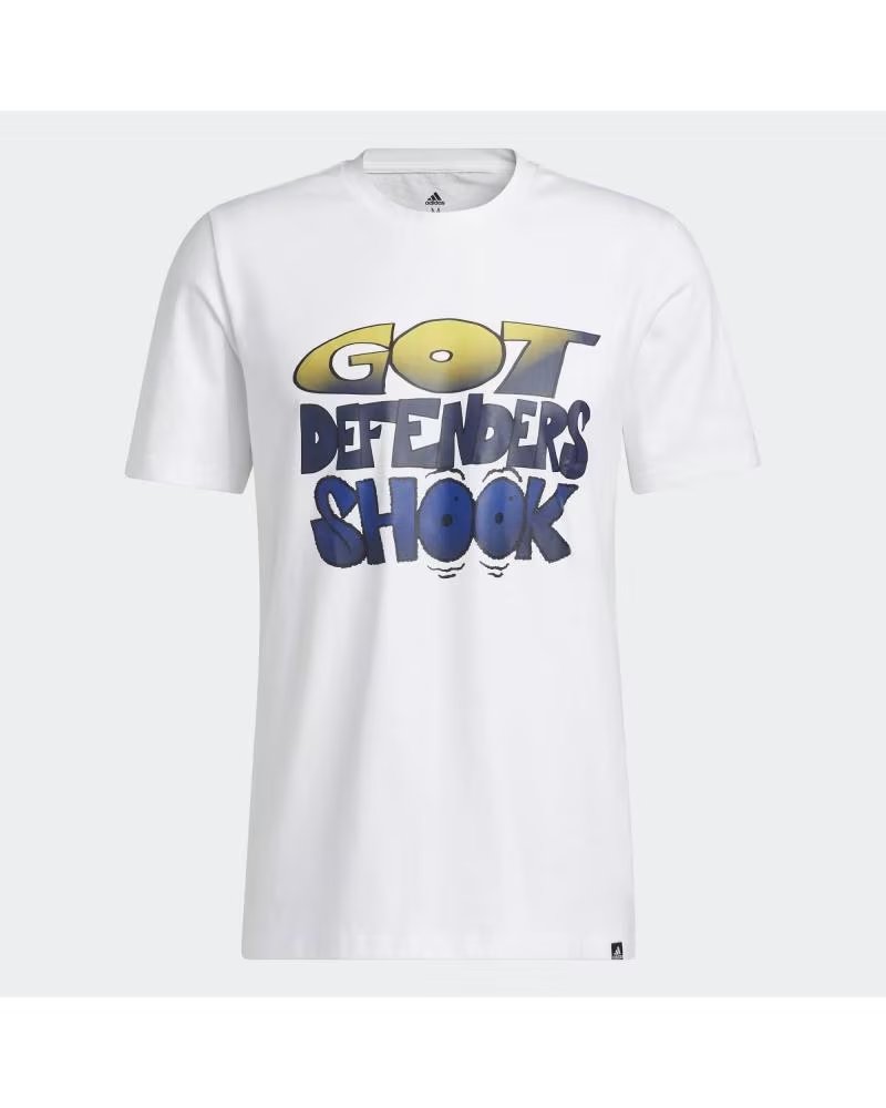 ADIDAS CAMISETA DE MANGA CORTA HL0089 EN BLANCO PARA HOMBRE
