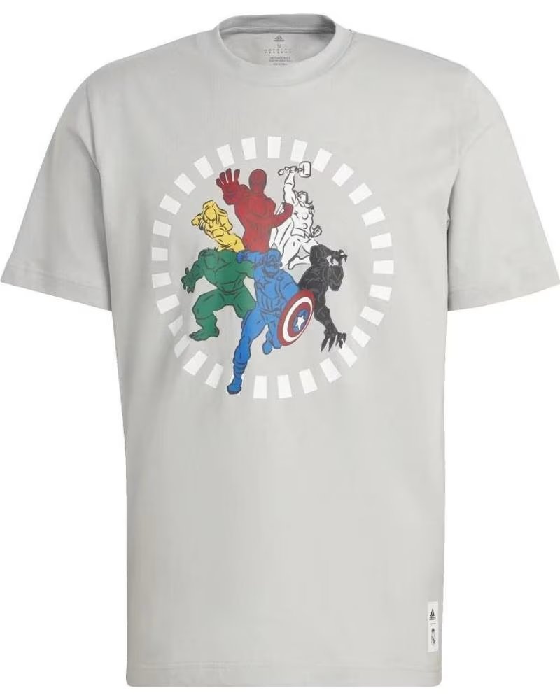 ADIDAS CAMISETA DE MANGA CORTA HU0114 EN GRIS PARA HOMBRE