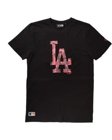 NEW ERA NEW ERA MLB LOS ANGELES DODGERS CAMO INFILL LOGO T-SHIRT 1