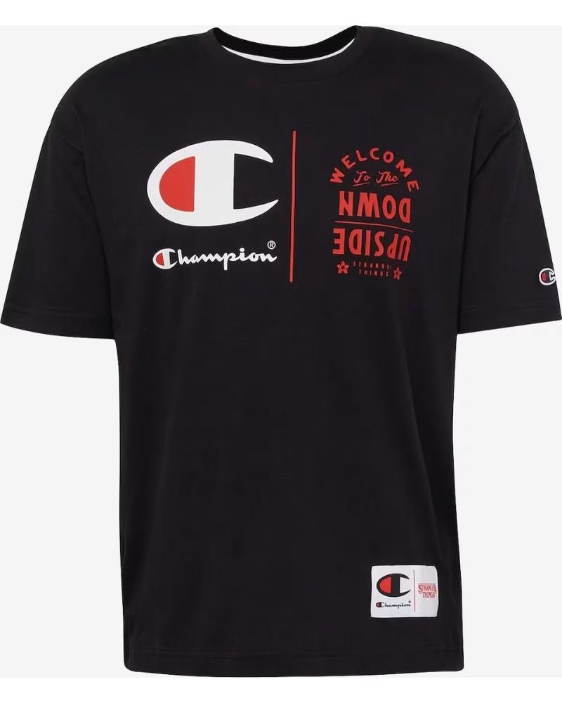 CHAMPION CAMISETA DE MANGA CORTA 217791-CHA-KK002 EN NEGRO PARA HOMBR