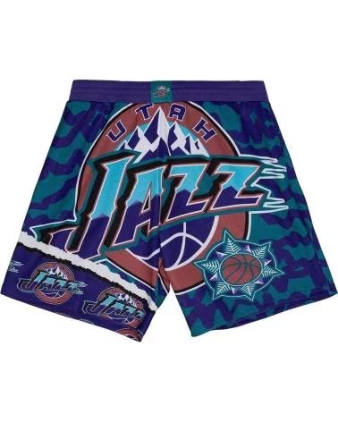 MITCHELL NESS SHORTS MITCHELL & NESS NBA UTAH JAZZ JUMBOTRON 2 1