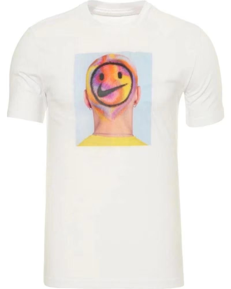 NIKE NIKE SPORTSWEAR SMILE SWOOSH T-SHIRT WEISS 1