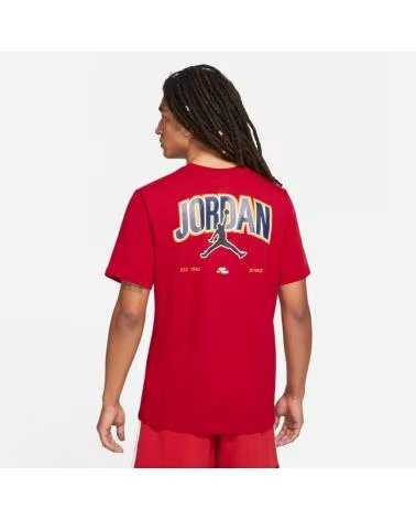 JORDAN T-SHIRT JORDAN JUMPMAN GRAPHIC ROUGE 1