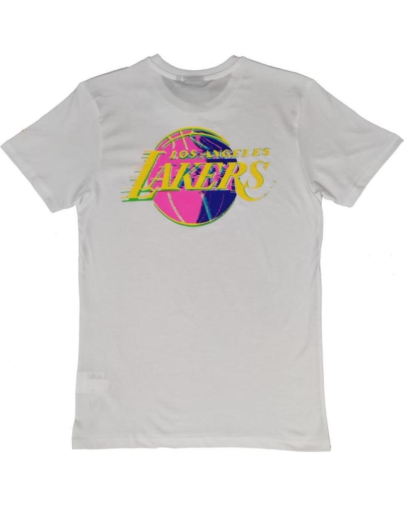 NEW ERA CAMISETA NEW ERA LAKERS NBA NEON GRAPHIC BLANCA 1
