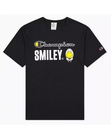 CHAMPION CAMISETA CHAMPION X SMILEY PRETA 1