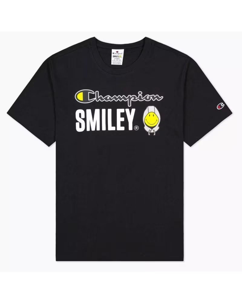 CHAMPION CAMISETA CHAMPION X SMILEY PRETA 1