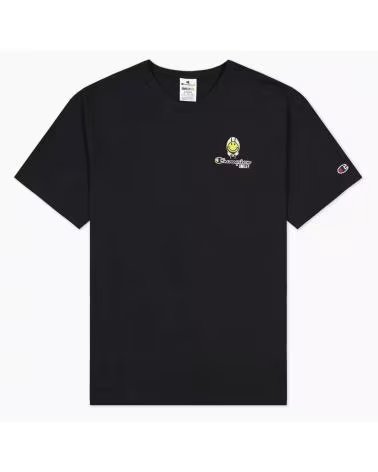 CHAMPION CAMISETA DE MANGA CORTA 218220-KK001 EN NEGRO PARA HOMBRE