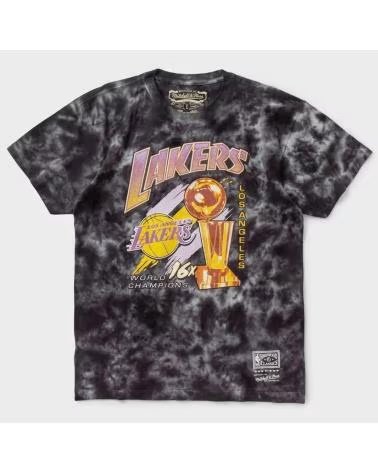 MITCHELL NESS MAGLIETTA MITCHELL & NESS LOS ANGELES LAKERS CHAMPIONS TIE DYE 1
