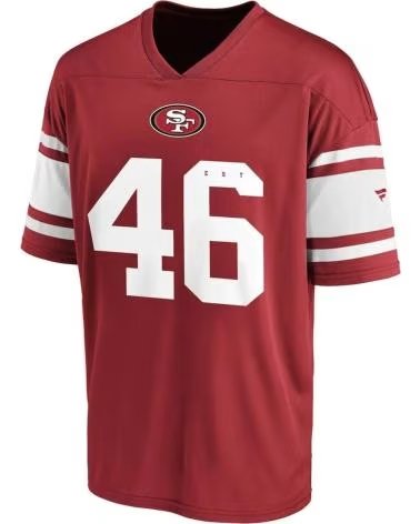 FANATICS CAMISA NFL SAN FRANCISCO 49ERS ICONIC SUPPORTERS #46 MASCULINO 1